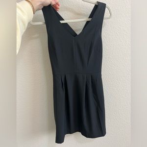 Banana Republic Black Dress with Bow Back
